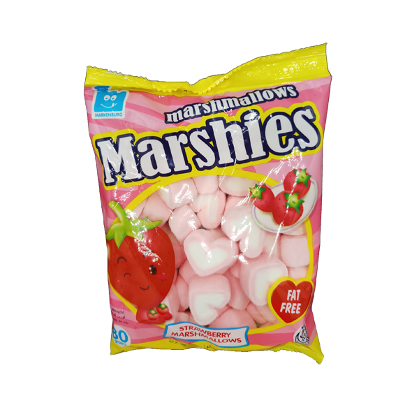 KẸO XỐP MARSHMALLOWS MASHIES HƯƠNG DÂU 80G