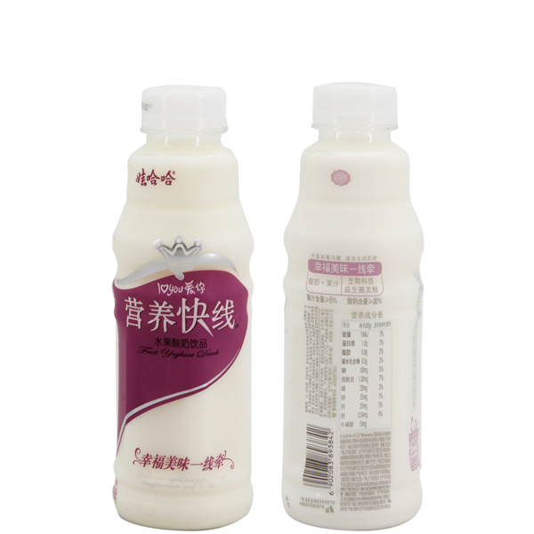 Nước sữa chua trái cây Đài Loan chai 500ml hương trái cây tự nhiên