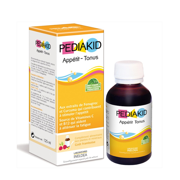 Pediakid ăn ngon Appetit Tonus Pháp 125ml cho trẻ biếng ăn 6 tháng trở lên