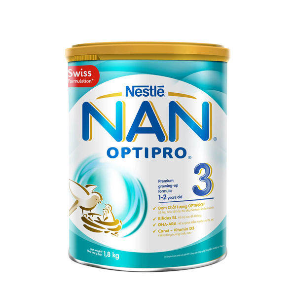 SỮA NAN OPTIPRO ÚC SỐ 3 TODDLER MILK DRINK 800G (CHO TRẺ TỪ 1 ĐẾN 3 TUỔI)