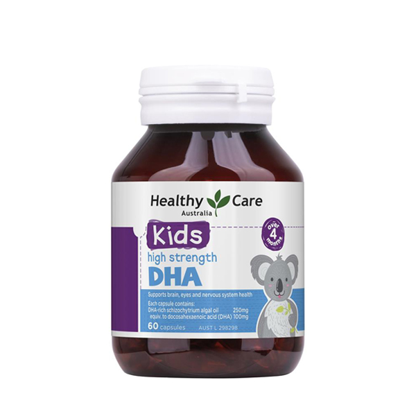 DHA Healthy Care Úc cho bé 60 viên – Bổ sung DHA cho bé thông minh toàn diện