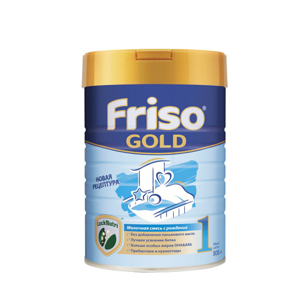 Sữa Frisolac Gold số 1 Nga 800g 0-6 tháng tuổi