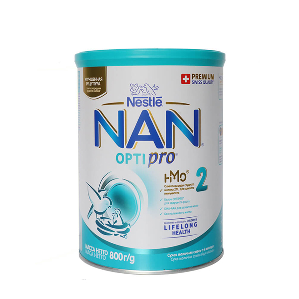 Sữa NAN NGA số 2 800g (Từ 6-12 tháng tuổi)