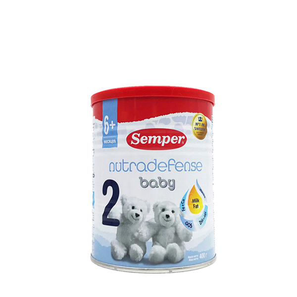 Sữa tăng cân Semper số 2 Nga 400g cho bé từ 6 tháng