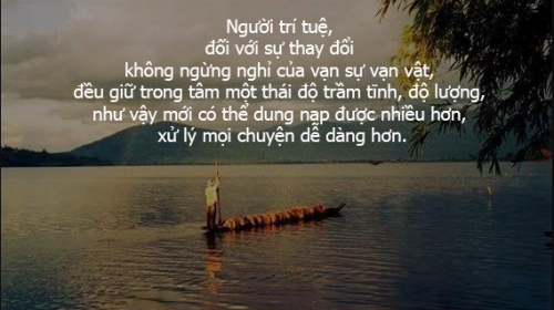 Sông càng sâu thì càng tĩnh nặng, lúa chín “cúi đầu”